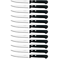 Arcos 803000-DUN14 - Set de cuchillos de carne para mesa- hoja de nitrum- acero inoxidable- 110 mm- mango de nailon…